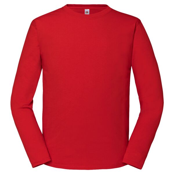 Fruit Loom Iconic 195 Long Sleeve T-Shirt Thumbnail