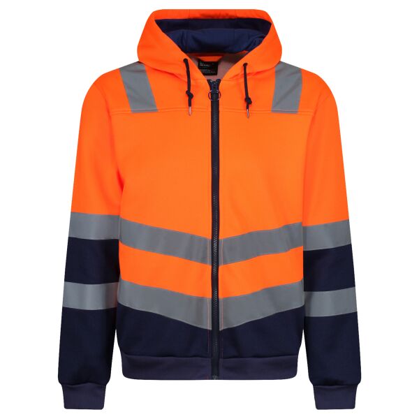 Regatta High Visibility Pro Full Zip Hoodie Thumbnail