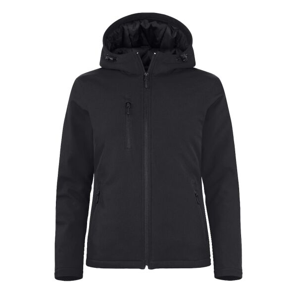 Ladies Padded Softshell Hoody Thumbnail