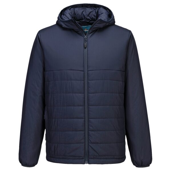 Professional hooded insulated baffle jacket (S608) Thumbnail