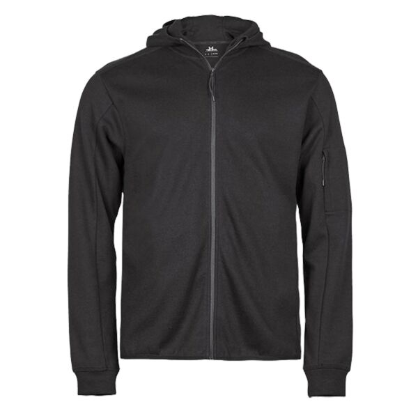 Athletic hooded full-zip sweatshirt (5706) Thumbnail