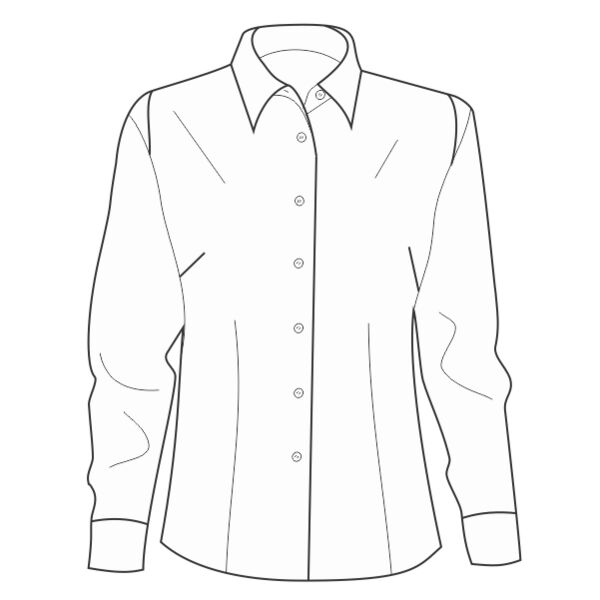 Tailored Fit Long Sleeve Premium Oxford Shirt Thumbnail