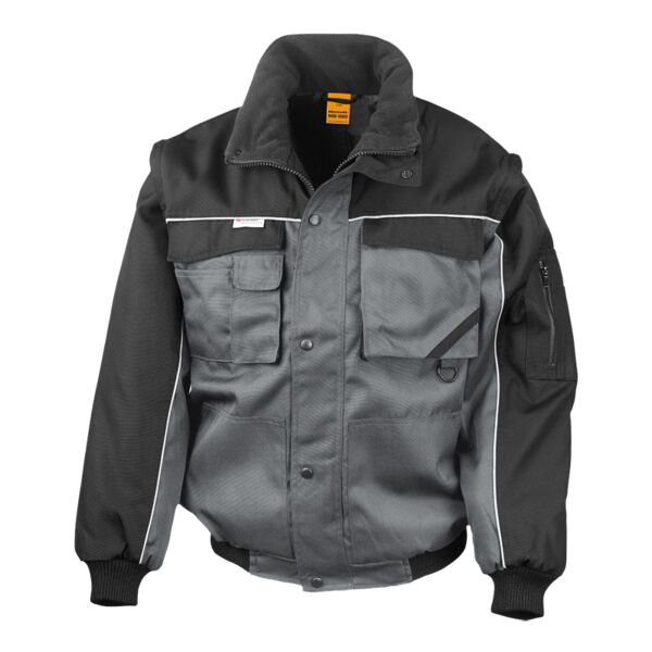 Result Work-Guard Zip Sleeve Heavy Duty Jacket Thumbnail