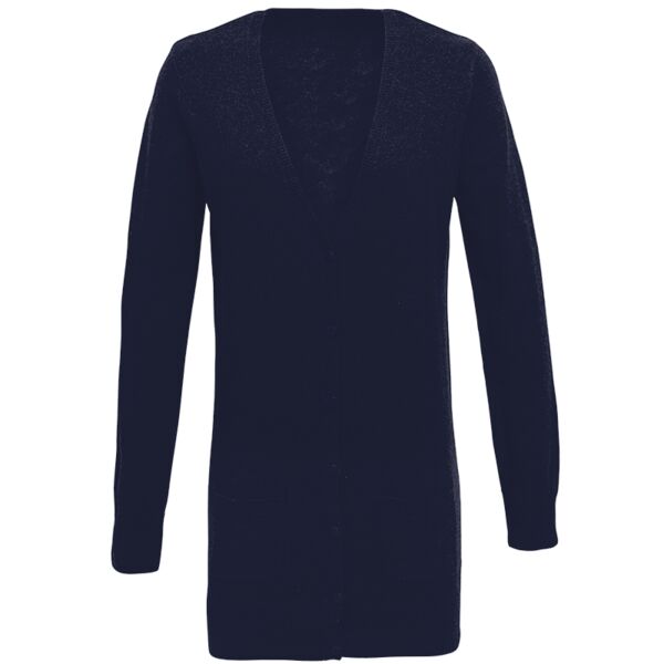 Premier Ladies Longline V Neck Cardigan Thumbnail